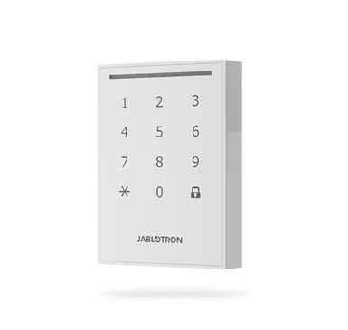 Tastatura BUS pentru exterior, cu cititor RFID/NFC JA-121E-WH, [],high-security.ro