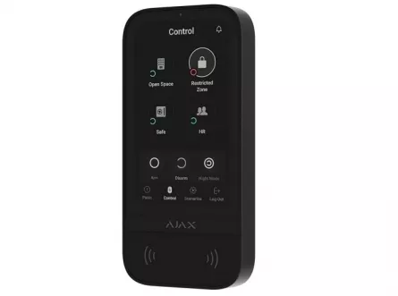 Tastatura wireless cu touch screen AJAX KEYPAD TOUCHSCREEN (BLK), [],high-security.ro