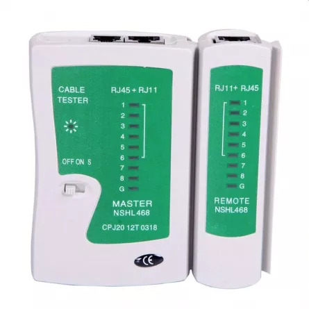 Tester cablu UTP/STP, RJ11, [],high-security.ro