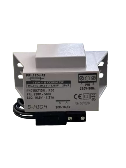 Transformator capsulat 20 W, 16 V TC20/16, [],high-security.ro