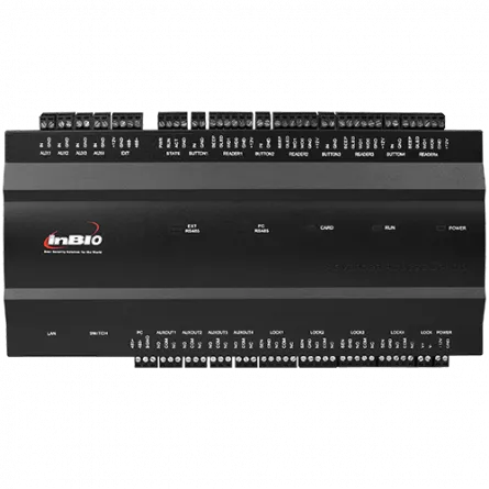 Unitate control acces pentru 4 uși unidirecționale sau 2 uși bidirecționale CON-INBIO460, [],high-security.ro
