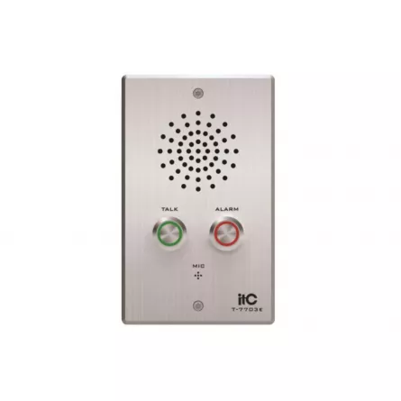 Unitate terminal interfon cu doua butoane T-7703E, [],high-security.ro