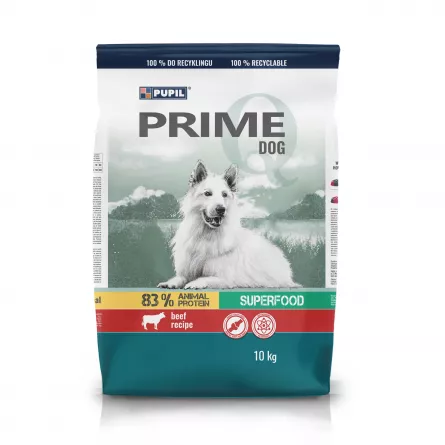 Prime Hr Uscata cu Vita/Legume pt caine 10kg, [],https:shop.interpet.ro