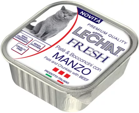 Pate LECHAT FRESH-Vita 100Gr, [],https:shop.interpet.ro