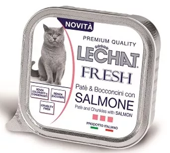 Pate LECHAT FRESH- Somon 100Gr, [],https:shop.interpet.ro