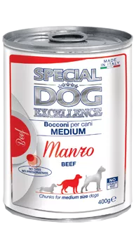 Sp. Dog EXC Cons Medium Adult Beef 400 gr, [],https:shop.interpet.ro