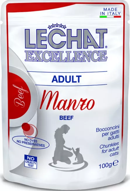 Lechat EXCELLENCE Plic Adult Vita 100g, [],https:shop.interpet.ro