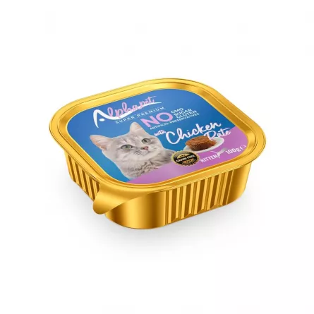 AlphaPet Hr. Umeda cu Pui pt. Pisicute Pate 100g, [],https:shop.interpet.ro