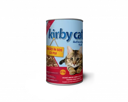 CONSERVA KIRBY 415 GR CU PUI pt pisici, [],https:shop.interpet.ro