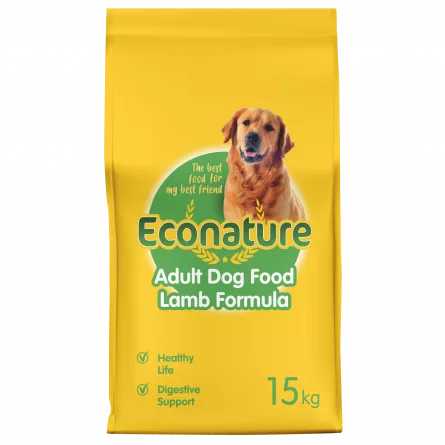 Econature Hr. Uscata cu Miel pt. Caine Adult 15kg, [],https:shop.interpet.ro