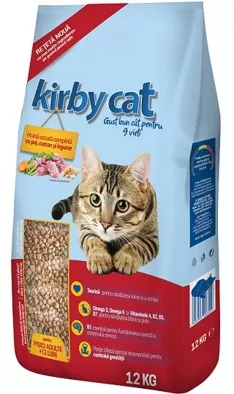KIRBY CAT PUI  CURCAN SI LEGUME 12 KG, [],https:shop.interpet.ro
