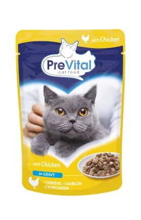 PreVital Hr. Umeda cu Pui in sos pt Pisici 100g, [],https:shop.interpet.ro