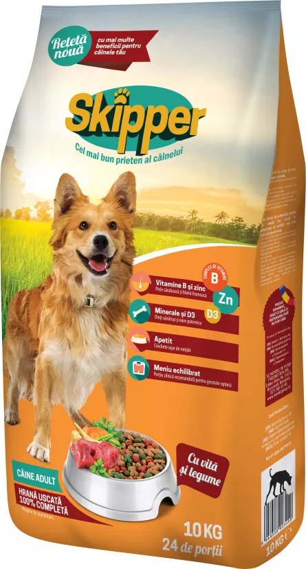 SKIPPER VITA SI LEGUME 10 kg, [],https:shop.interpet.ro