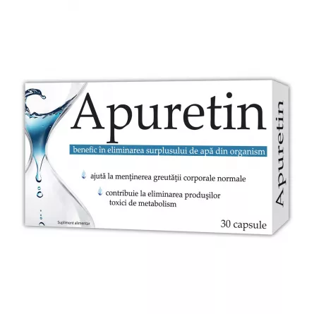 Apuretin, 30 capsule, Zdrovit, [],ivonafarm.ro
