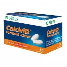 Calcivid - Formulă citrat, 30 comprimate, Beres Pharmaceuticals Co, [],ivonafarm.ro