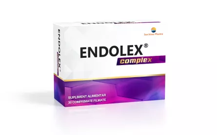 Endolex Complex, 30 comprimate filmate, Sun Wave Pharma, [],ivonafarm.ro
