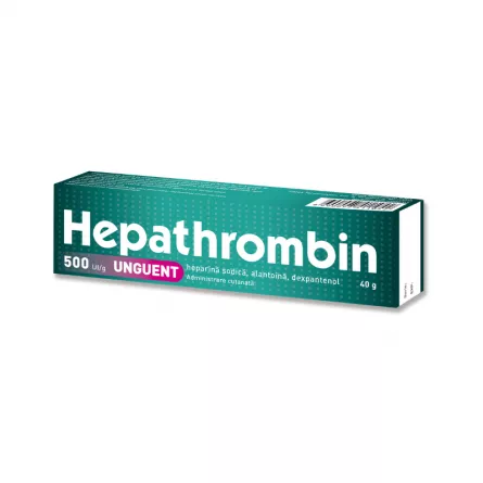 Hepathrombin unguent 500 UI/g, 40 g, Hemofarm, [],ivonafarm.ro