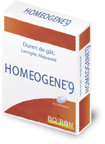 Homeogene 9, 60 comprimate, Boiron, [],ivonafarm.ro