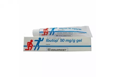Ibutop gel 50 mg/g, 50 g, Dolorgiet, [],ivonafarm.ro