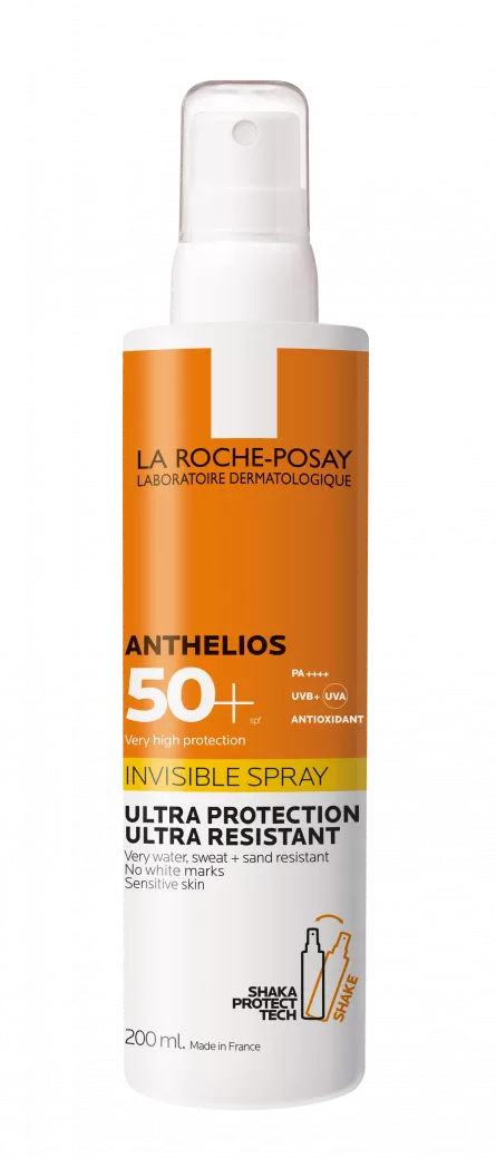 LA ROCHE-POSAY ANTHELIOS Spray Invizibil SPF 50+, 200ml, [],ivonafarm.ro
