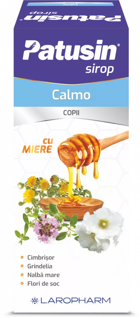 Patusin Calmo, sirop pentru copii, 100 ml, Laropharm, [],ivonafarm.ro