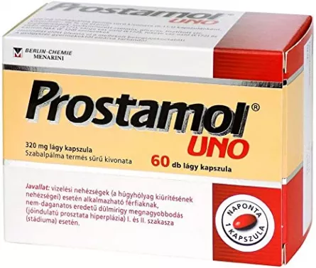 Prostamol Uno, 60 capsule, Berlin-Chemie Ag, [],ivonafarm.ro