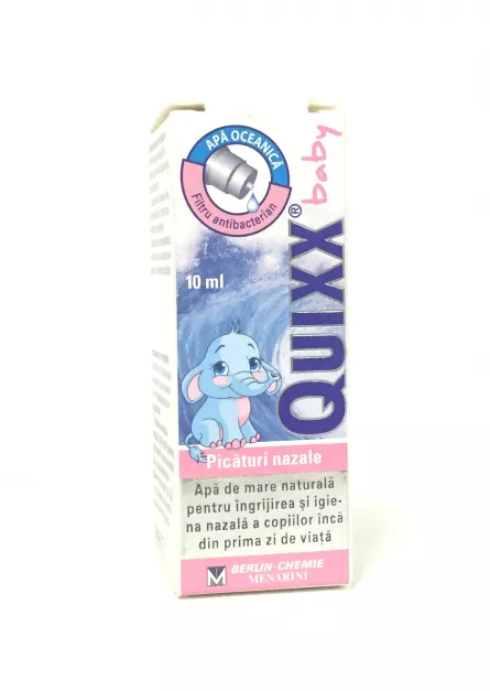 Quixx Baby, 10 ml picaturi nazale, [],ivonafarm.ro