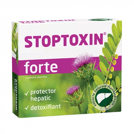 Stoptoxin Forte, 30 capsule, Fiterman, [],ivonafarm.ro