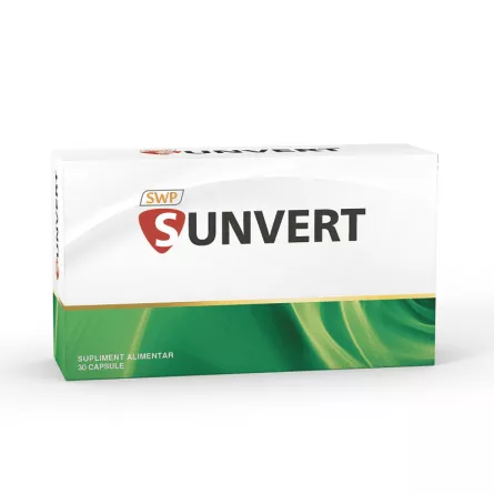 Sunvert, 30 comprimate, Sun Wave Pharma, [],ivonafarm.ro