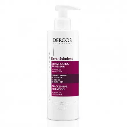 VICHY Dercos Șampon Densi-Solutions pentru părul subțire si slabit cu efect de densificare, 400 ml, [],ivonafarm.ro