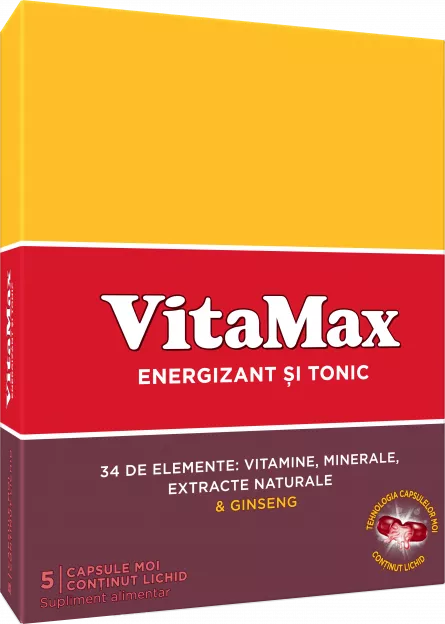 Vitamax, 5 capsule, [],ivonafarm.ro