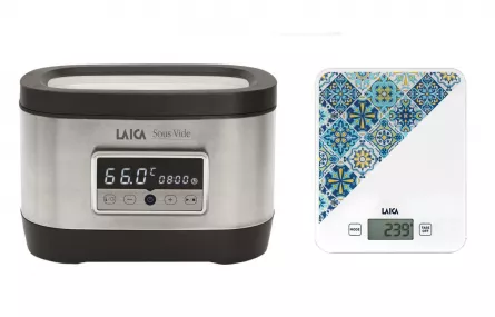 Aparat de gatit Sous Vide + un cantar util de bucatarie