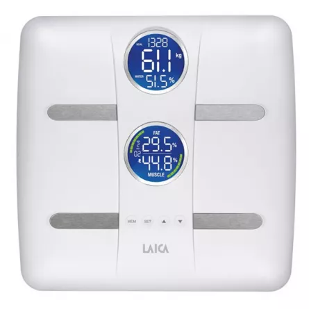 Body fat & body water monitor Laica PS5009, [],laicashop.ro