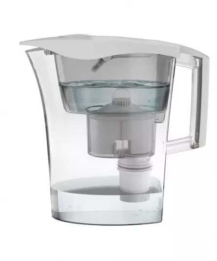 Cana filtranta de apa Laica Germ Stop Predator, 3 litri, alb, [],laicashop.ro