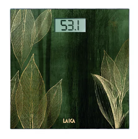 Cantar electronic Laica PS1077, 180 kg, verde, [],laicashop.ro