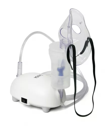 NOU: Aparat de aerosoli compact Laica NE3004, cu piston, copii si adulti, [],laicashop.ro