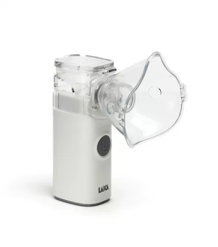 NOU: Aparat de aerosoli portabil Laica NE1012, silentios, copii si adulti, reincarcabil la USB, [],laicashop.ro