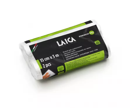 Role pentru vidat alimente, 15 x 300 cm, Laica VT3514, [],laicashop.ro