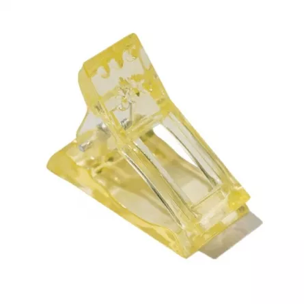 10 x clestisori gelbeni plastic pentru constructie unghii si curba C, [],https:lilarossa.ro