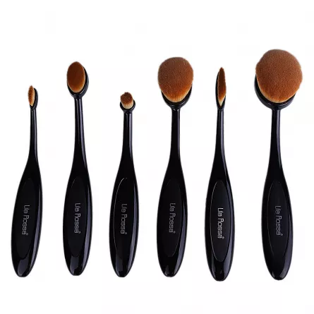 Pensule makeup set 6 tip perie, [],https:lilarossa.ro
