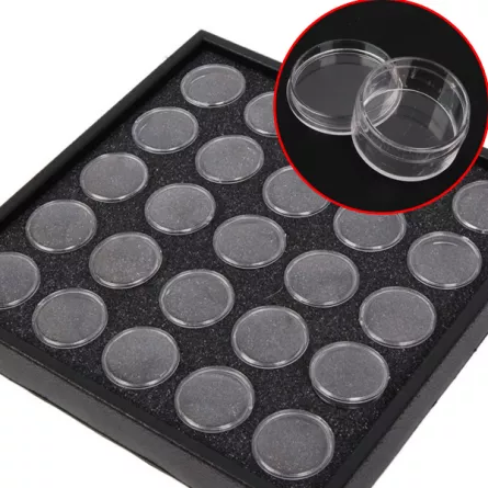 Caseta decor pentru unghii, 25 cutii, P115, [],https:lilarossa.ro