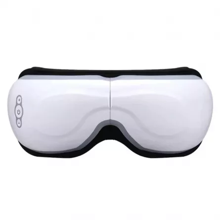 Aparat de masaj Lila Care, cu compresie termica, pentru masaj ocular, Alb/Negru, [],https:lilarossa.ro