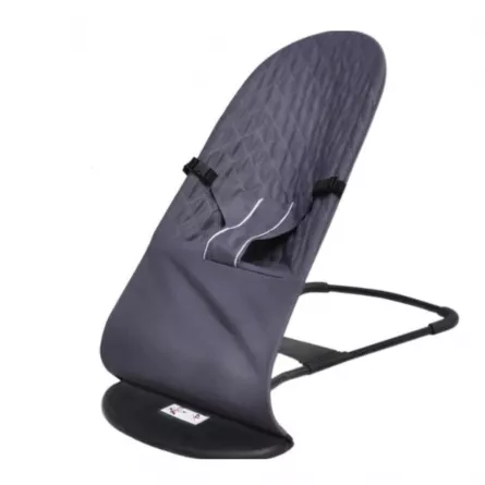 Balansoar pentru bebelusi Karemi, ergonomic cu inclinare reglabila, pliabil, 0-2 ani, gri, [],https:lilarossa.ro