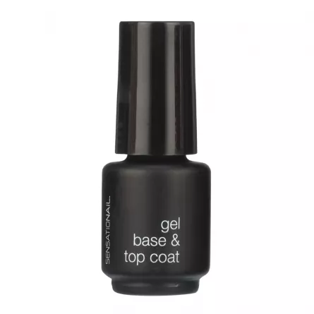 Base coat si Top coat 2 in 1 pentru oja semipermanenta SensatioNail 3.69 ml, [],https:lilarossa.ro