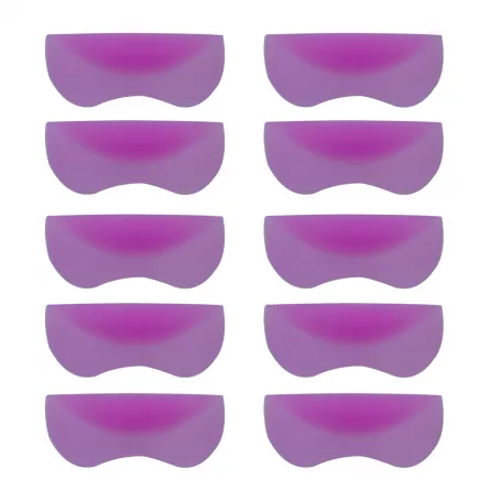 Set bigudiuri din silicon pentru gene permanent, Lila Rossa, 10 bucati, nr 2, [],https:lilarossa.ro