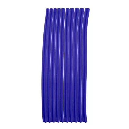 Bigudiuri flexibile, set 10 bucati, albastru, [],lila-rossa.ro