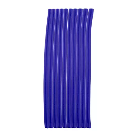 Bigudiuri flexibile, set 10 bucati, albastru, [],lilarossa.ro