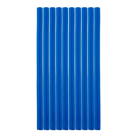 Bigudiuri flexibile, set 10 bucati, ondulare par, albastru, [],lilarossa.ro