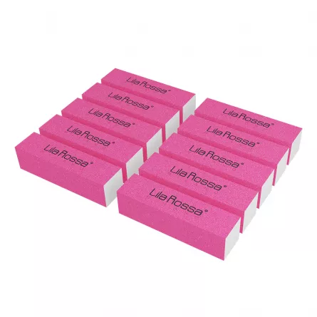 Buffer Lila Rossa Neon pink set 10, [],https:lilarossa.ro