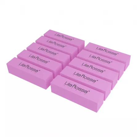 Buffer Lila Rossa, pink set 10, granulatie 150, [],https:lilarossa.ro